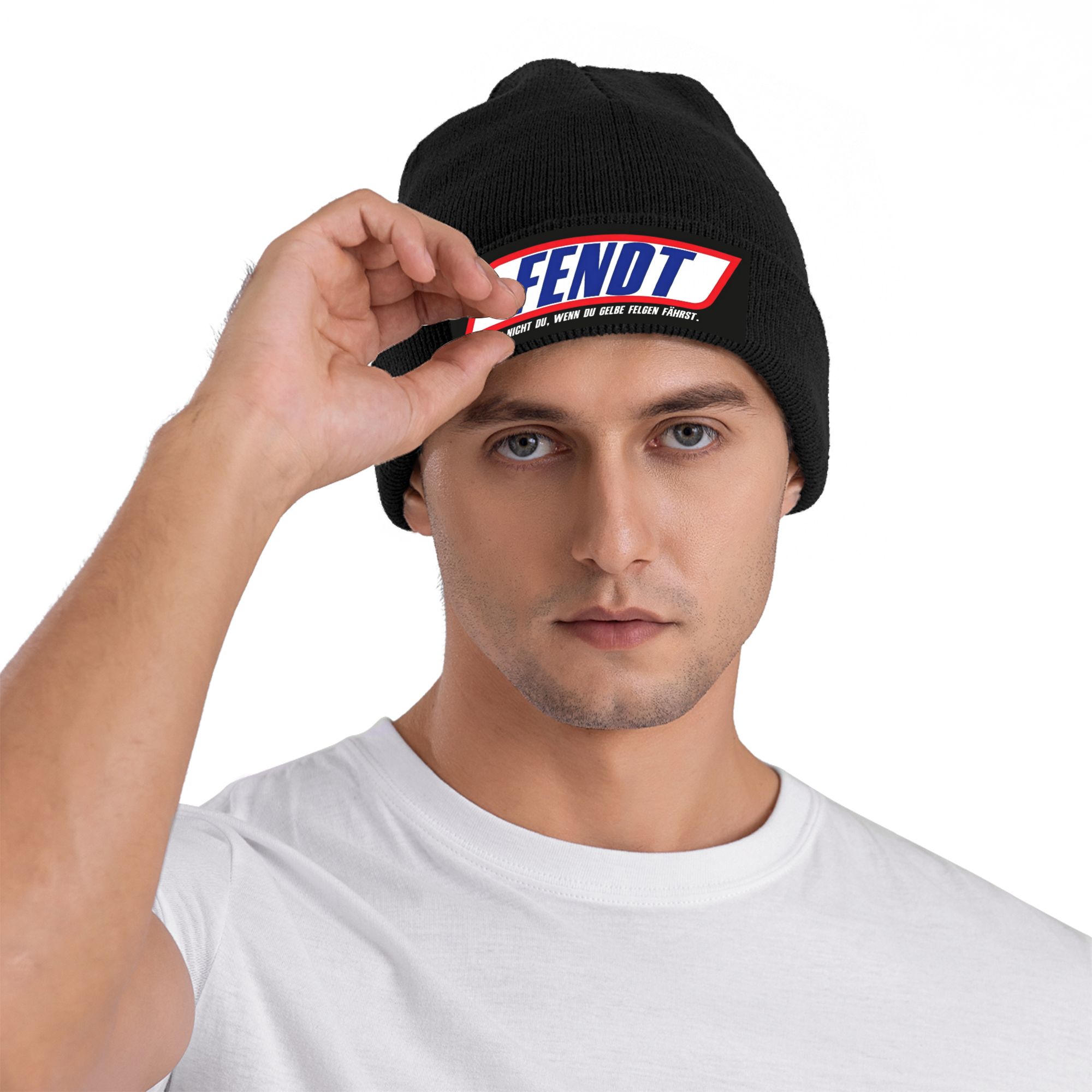 Agriculture Farming Hats - หมวกไหมพรมกันหนาวสำหรับฤดูใบไม้ร่วงและฤดูหนาว ลายรถแทรกเตอร์ฟาร์มเกษตร Fendt หมวกบีนนี่ หมวกบอนเน็ต สำหรับผู้หญิงและผู้ชาย