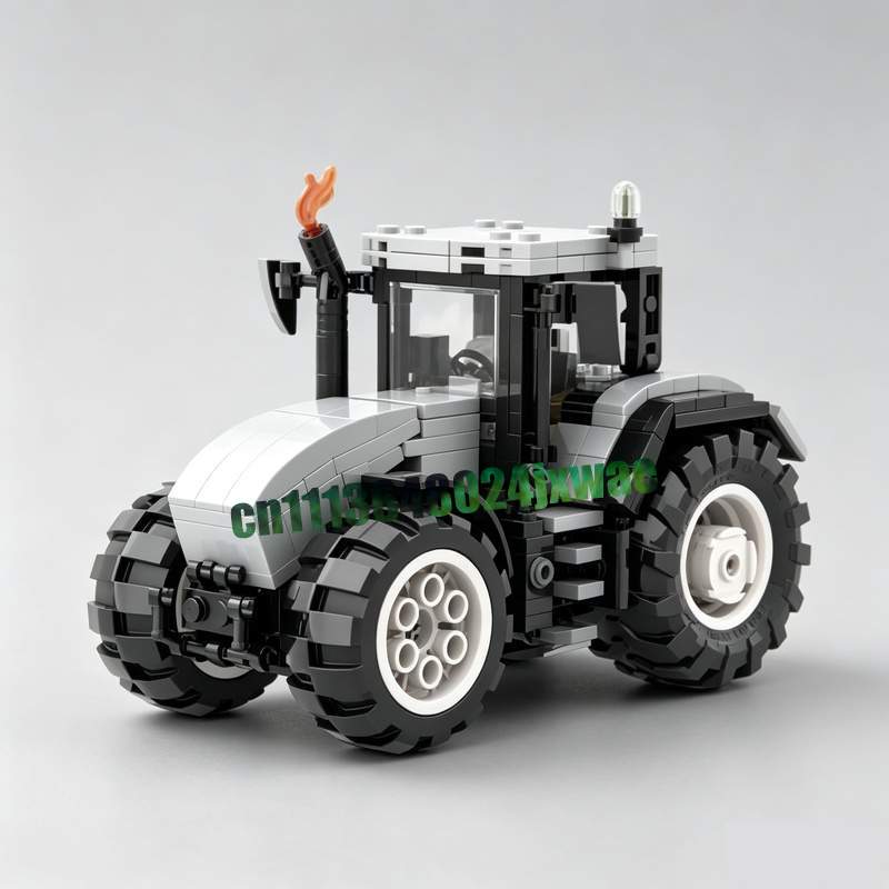 Agriculture Farming Education - ชุดตัวต่อรถแทรกเตอร์ฟาร์ม MOC รุ่นใหม่ 402 ชิ้น ของเล่นเสริมพัฒนาการ