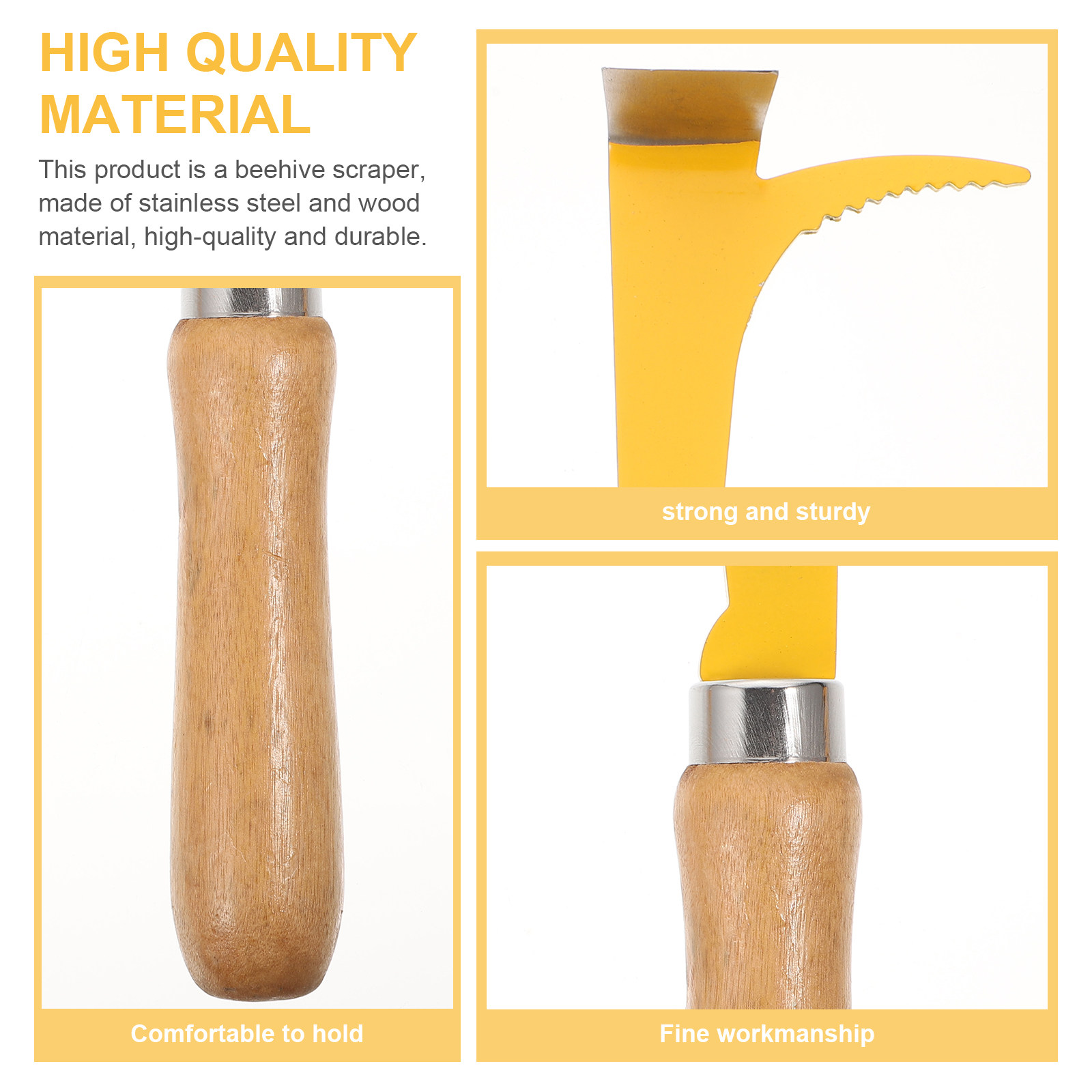 เครื่องมือขูดรังผึ้ง ด้ามไม้ ส - Beehive Frame Wax บทวิจารณ์และราคา