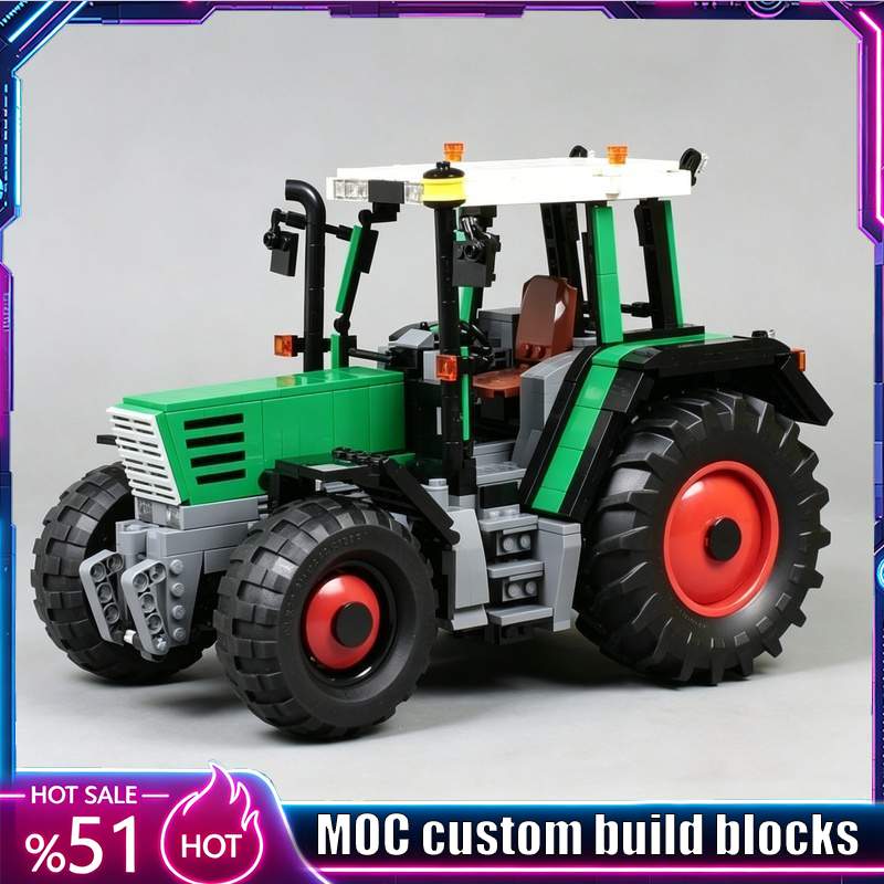1269 ชิ้น ชุดตัวต่อรถแทรกเตอร์ - Agriculture Farming Education บทวิจารณ์และราคา