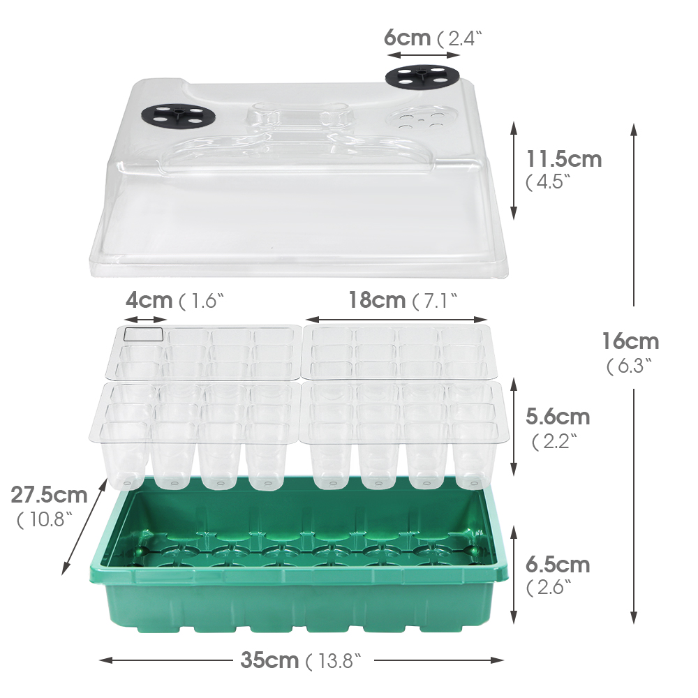แผ่นทำความร้อนสำหรับกล่องเพาะก - Seedling Heat Mat บทวิจารณ์และราคา
