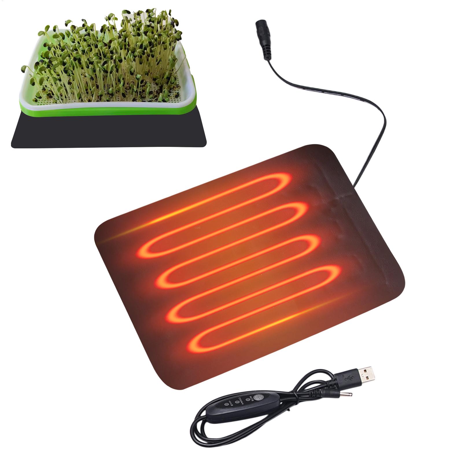 แผ่นทำความร้อนสำหรับเพาะเมล็ด  - Seedling Heat Mat บทวิจารณ์และราคา